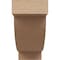Ekena Millwork 8"W x 24"D x 16"H Classic Alpine Rough Cedar Woodgrain TimberThane Corbel, Primed Tan CORUR08X24X16ALPRCPR - alternate 6